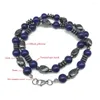 Chaînes mode oeil de tigre Lapis Lazuli collier de perles hommes rêve Yoga pierre naturelle dames conception cadeaux faits à la main