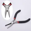 Ferronickel Carbon-Hardened Steel Round Nose End Cutting Jewelry Pliers Tools DIY Equipment Pliers Fit Handcraft Beadwork Repair Jewelry AccessoriesJewelry