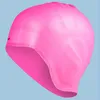 Swimming caps Adults Swimming Caps Men Women Long Hair Waterproof Pool Cap Ear Protect Large Silicone Diving Hat P230418