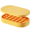 Baking Moulds 1Pc/1 Set Ice Ball Mold Easy-demoulding Non Stick Cube Maker Silicone Chilling Whiskey Cocktail Coffee Round Tray