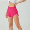 2024 LL Women Sports Yoga Shorts Stroje Zamink Zamruk 14 kolorów odzież sportowa Oddychająca ćwiczenie Fitness Zużycie krótkie spodnie Dziewczęta z LU88240x xjom