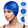 Силиконовая крышка для плавательных шапок для мужских водонепроницаемых наушников 3D прочные и устойчивые к влажности плавательная резина P230531