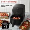 Matlagningsredskap Slim 6 Qt Chef Series 3in1 Air Fryer Oven från Makers Deep 231118