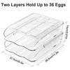 Держатель для яиц для хранения для холодильника свежего ящика Авто -катя