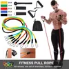 Bande di resistenza 11pcs fitness tira corda lattice forza palestra attrezzatura elastica esercizi di allenamento per il corpo equipaggiamento1