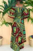 Etnische kleding dashiki ankara Afrikaanse jurken voor vrouwen zomer print maxi jurk kleding strand bohemia kleding voor feest gewaden 230419
