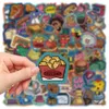 80pcs Vintage Carnival Graffiti adesivos para laptop para skate Laptop iPad Bicycle Motorcycle capacete guitar