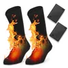 Sports Socks Electric uppvärmd batteridriven kallt vädervärme för män Kvinnor utomhus ridning camping vandring varm vinter 2211158051050