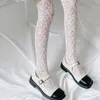 5 PC Socks Hosiery Summer Lace Stockings Women Thigh Knee Socks White Thin Legging Lolita Thigh High Fishnet Stockings Gothic Punk Long Socks Z0419