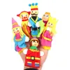 Baby Cartoon Theater Role Play Finger Puppets Castle Princess Tell Story Educational Toys For Children Gifts