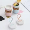 Dinnerware Sets Leak-proof Lunch Box Japanese Mini Container Portable Wheat Straw Soup Cup Plastic Porridge Idea