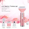 Epilator 4 in 1 multifunctional hair shaver remover electric lipstick eyebrow trimmer scraper women's 231118