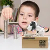 Cute Dog Piggy Bank Toys Hungry Puppy Stealing Coins Toy Like Magic Coin Munching Money Birthday Gift for Kids