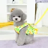 Köpek Yakaları 2023 İlkbahar ve Yaz Moda Fantezi Çekiş Etek Pet Kıyafetleri Teddy Pomeranian Giysileri