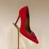 Herzförmige Edelsteine, die PVC-Stiletto-Abendschuhe spleißen, Strass, spitze Slip-on-elegante, sexy Damen-Party-Pumps