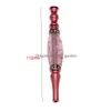 Smoking Pipes Portable Luminous Pipe Ladies Diamond Straight Metal Cigarette Holder Home Accessories 112Mm Drop Delivery Gar Dhgarden Dh13J