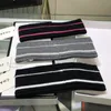 Designer Headbands for Men's & Women Breathable Headbands for Fitness Sweat-Wicking Elastic Stretch Moisture Wicking Hairband Athletic Cotton Head Black Red Gray