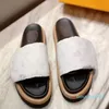 2023 Designer women sandals ladies luxury leather slippers flat shoe Oran sandal party wedding shoes size 35-42