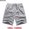 Shorts masculinos de verão shorts grandes homens soprts 7xl 8xl 10xl Big Sales Oversize confortável 150kg 70 mferlier 230419