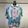 Camisas casuais masculinas Camisa de moda de verão Letras clássicas Manga curta Feminina elegante Blusa estampada completa Homem Designer Mulher Praia Tees Roupas