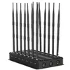 Högkvalitativ 14 Antennes Desktop Jam Mer Shields WiFi GPS LOJACK UHF/VHF RF315MHz 433MHz 868MHz CDMA DCS GSM 2G 3G 4G 5G SIGNALS