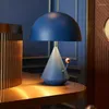 Tischlampen Lampe Vintage Candeeiro De Mesa Diy Feather Bedside Orange Lava