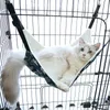 Lits pour chats hamac suspendu en toile fournitures pour animaux de compagnie sac de couchage Cage respirant Double face disponible tapis de lit chaud