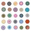 50pcs-pack vackra mandala klistermärken vägg klistermärken grossist vinyl klistermärke vattentäta bärbara datorer bil scrapbooking gitarrlåda skateboard jdm bagage dekal