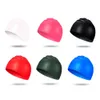 Simning Caps Universal Swimming Cap Women Men Silicone Waterproof High Elasticity Pool Hat Soild Color Adult Water Sports Swim Equipment 2022 P230418