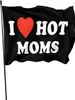 I Love Moms Flag 3x5 ft Premium Polyester Banner Mother039s day with Indoor Outdoor Yard decoration8985414