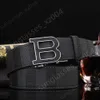 Burrberry Belt Designer Najwyższa jakość męskie automatyczne klamra Letter Plaid Business Busines