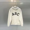 NEW Designer Season 7 ABC Print Hoodies Best Quality Sweatshirts Men And Women High Street Hip Hop Sweatshirt