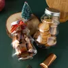 Depolama Şişeleri 6 PCS Noel Ağacı Şeklin Şeklinde Tatlı Şeker Kavanoz Kurabiye Snack Çikolata Dekorasyon Süsleri Kutular