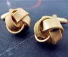 Free shipping Black Cufflinks for men fashion knot design top quality copper hotsale cufflinks whoelsale retail Fashion JewelryTie Clips Cufflinks black