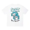 Herr t-shirts Trapstar Spring Summer Men Women T Shirt Flame Dice Hip Hop High Street Casual Short Sleeve Tee