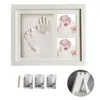 Cadres Pet Foot Handprint Inkpad Décoration de la maison Main Print Baby Molds Po Frame