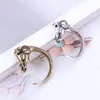 Antique Copper Vintage Elephant Open Finger Rings Retro Animal Wrap Finger Rings for Women Teen Girls Jewelry