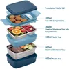 Dijksets Sets Freshmage roestvrijstalen Bento Box LEAKPROVE STACKABLE grote capaciteit vaatwasser veilige lunchcontainer voor volwassenen kinderen