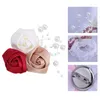 Decorative Flowers 2023 Promotion Bride Wrist Flower Ladies Wristband Elastic Bracelet DIY Wedding Dress Accessories SW049Z