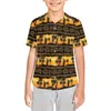 Men's Casual Shirts Polynesian Tribal Samoan Totem Tattoo Samoa Prints Boys Baseball Jersey Hipster Hip Hop T Streetwear Wear Beach