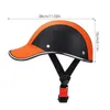 Caschi da ciclismo Berretti da baseball Stile Casco da ciclismo Casco da bici regolabile Mezzo casco Regolabile Berretti di sicurezza per bicicletta Cappello da bici estivo Attrezzatura da ciclismo P230419