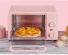 Bakning av konditoriverktyg Konka Electric Oven 13L Pink Kitchen Multifunktionell liten rostare Låg temperatur Fermentering Pizza Brödrost Torkad 231118