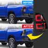 Car Styling Rear Light For Toyota Hilux 20 15-2021 DRL Running Lights LED Sequential Turn Signal Taillight Brake Reverse