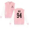 Damenjacken Kpop ASTRO STAR Group Baseball Uniform Mantel Herbst Bomberjacke Harajuku Streetwear Casual Trainingsanzug Hip Hop Markenmäntel 231118