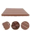 Topetes Tiles Deck Deck Pátio de piso piso de piso de piso de ladrilhos ao ar livre Composto de madeira composta a água de varanda de hardwood de quintal de quintal.