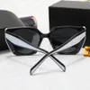 Polarisierte Designer-Sonnenbrille Fashion Full Frame Sunglass Damen Herren Sun Glass Print Goggle Adumbral 4 Color Option Brillen Beach Outdoor