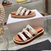 Arch of Triumph Retro Roman Sandal Slippers Beach Slide Quality Slipper Fashion Special Designer Slippers Luxury Slides Women Summer Wholesale