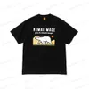 Heren t-shirts Zomer Fashion Retro Human Made Animal Cartoon Print korte mouw Katelen Crewneck Casual Loose T-shirt T230419