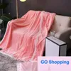 High-end Designer Blanket 150X200cm Brand Letter L Air Fashion Conditioning Travel Bath Towel Soft Winter Fleece Shawl Throw Blankets