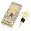 Bar Tools Diamond Crown Wine Stopper Home Kitchen Tool Fashional Bescherming Metal Seal Stopers Gast Gi Dhgarden Dhneo